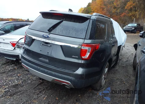 2017 Ford Explorer Xlt z USA, uszkodzony, nr VIN 1FM5K8D88HGA96456